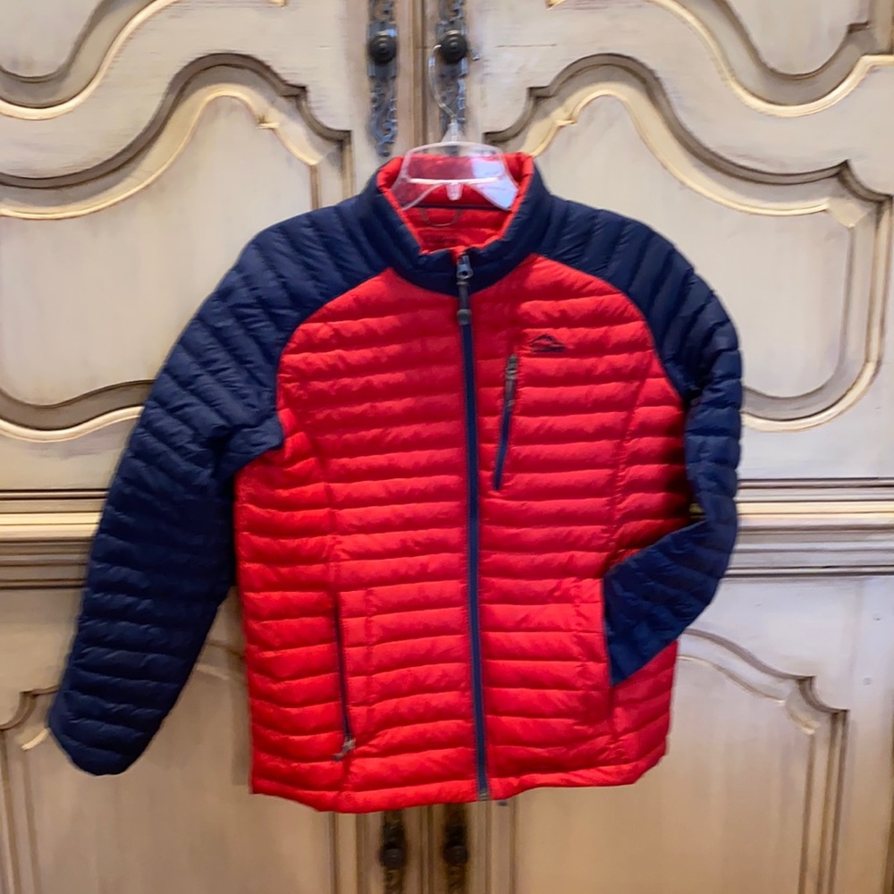 LL Bean Downtek water repellent down jacket size youth XL 18